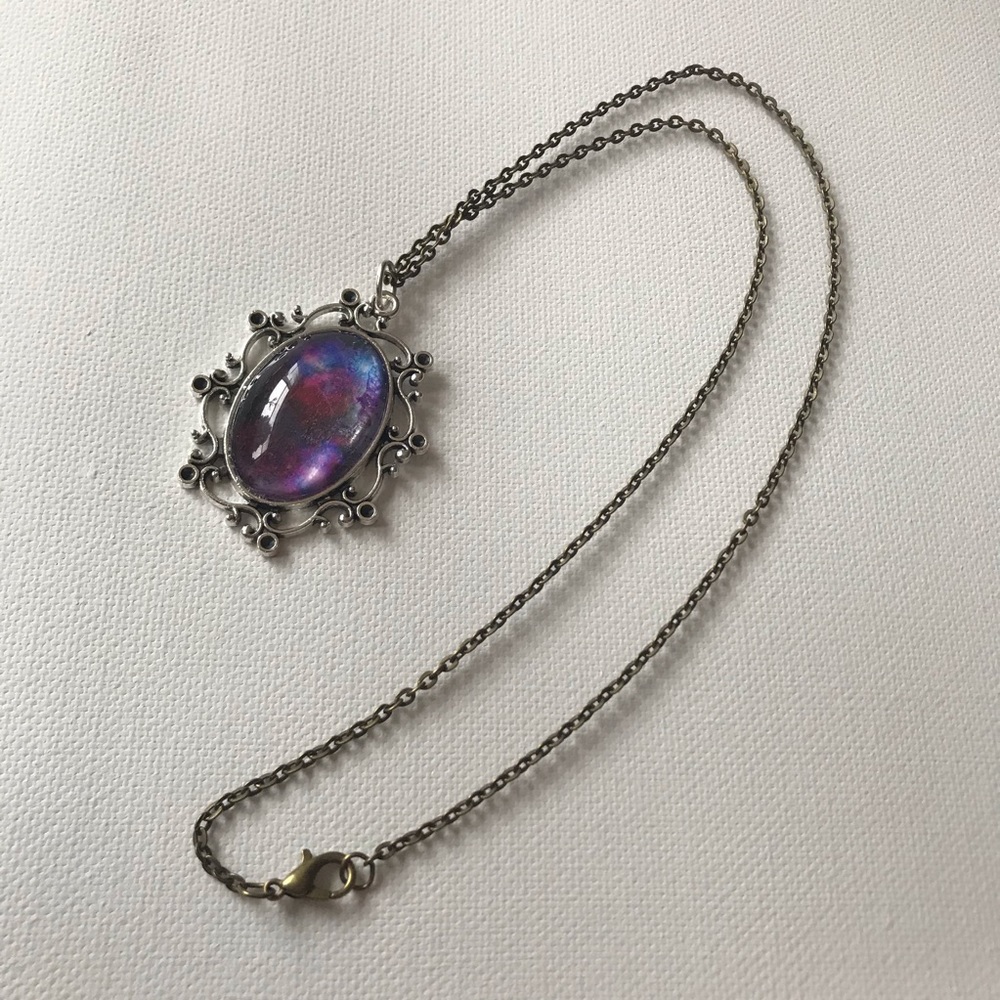 Galaxy Necklace (Bronze Chain)